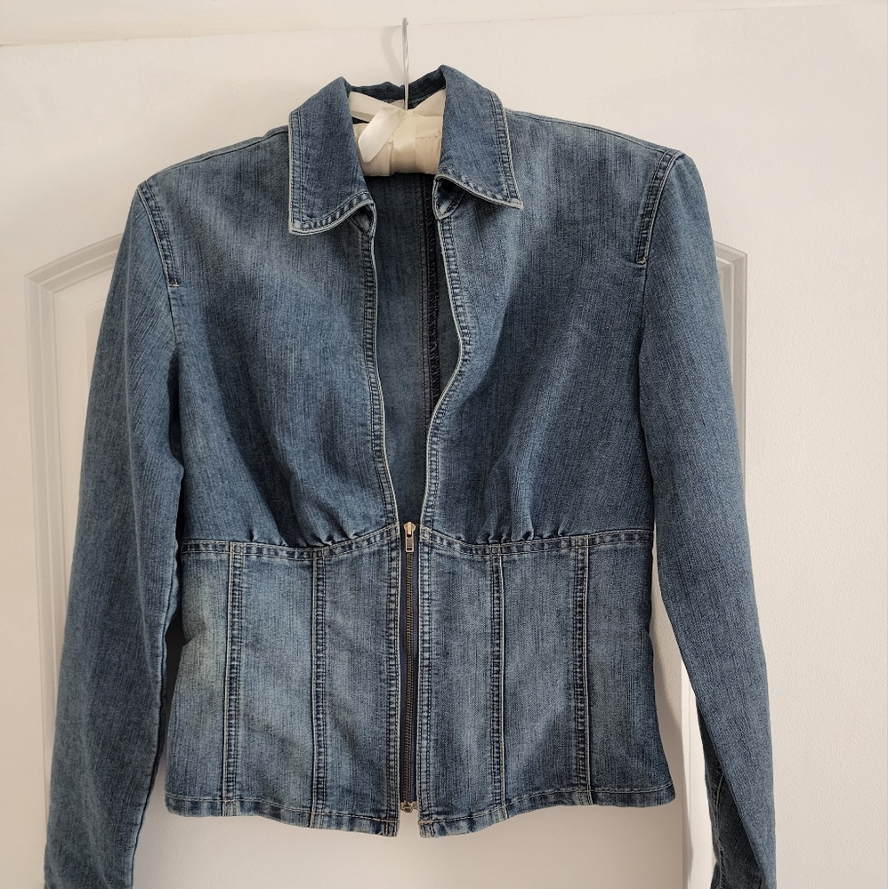 Armani Denim Top. Good condition uded once. Small